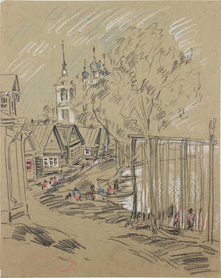 Маторин Михаил Владимирович. Лот из трех работ из серии «Суздаль»